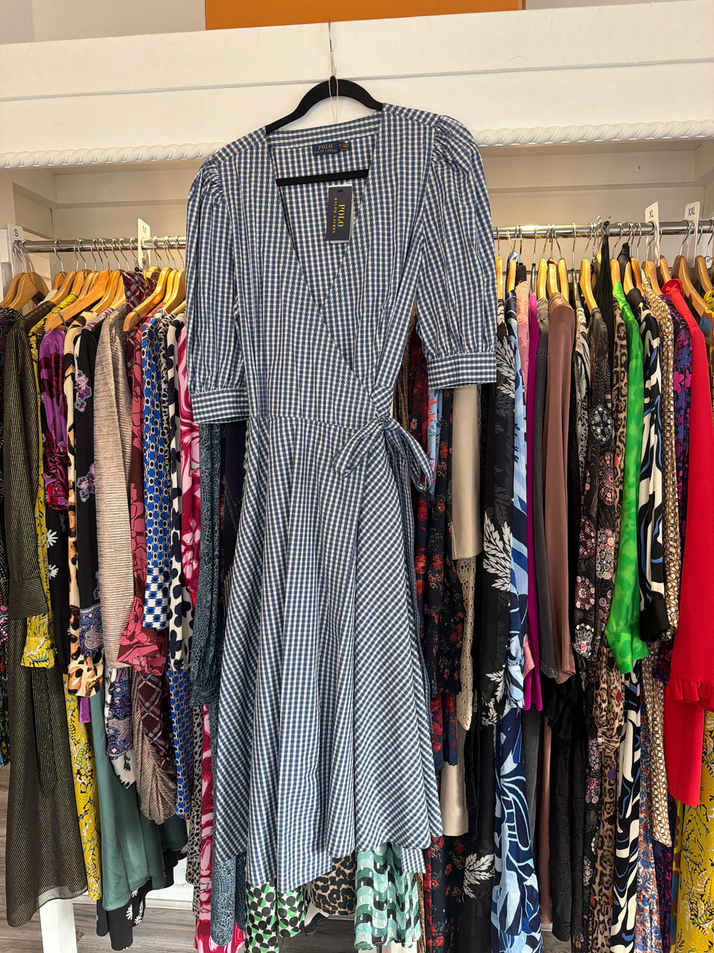 Ralph Lauren Wrap Midi Dress