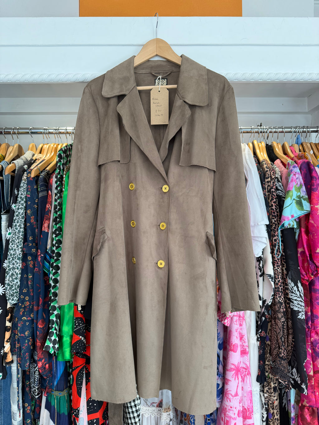 Biba Suede Coat