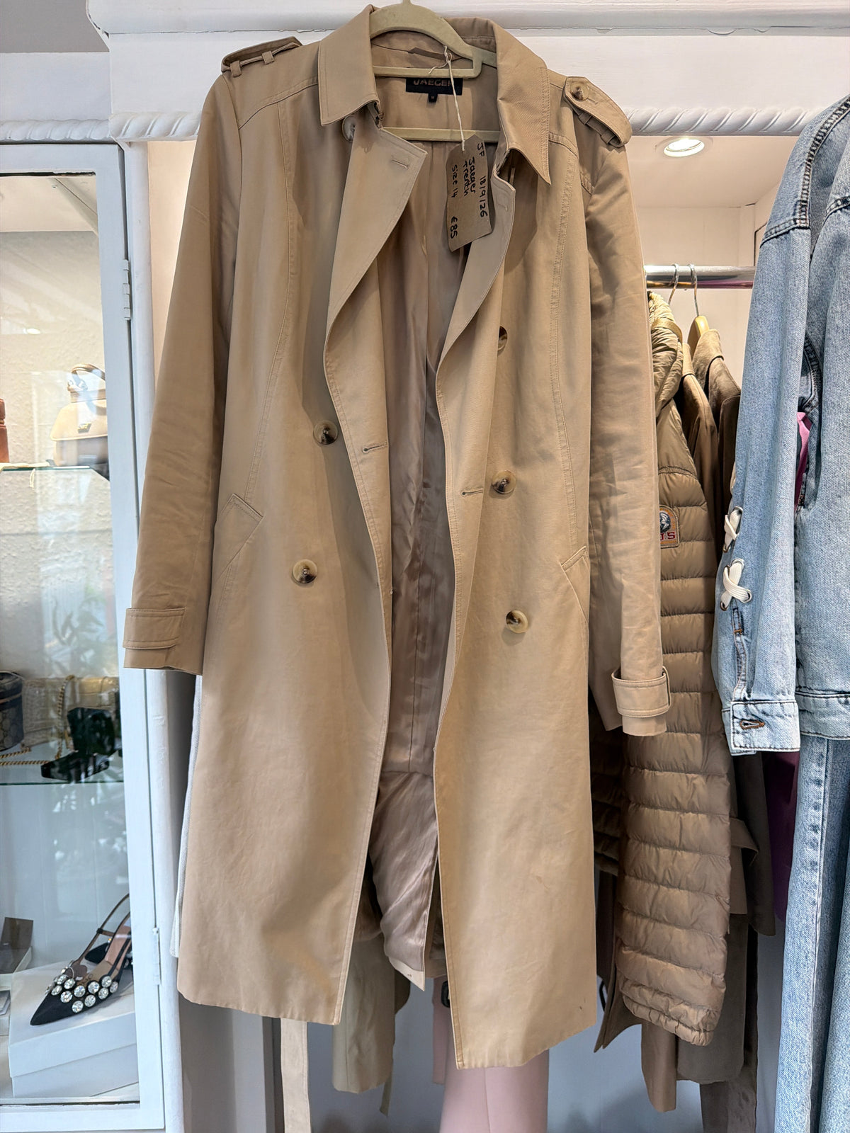 Jaeger Trench Coat