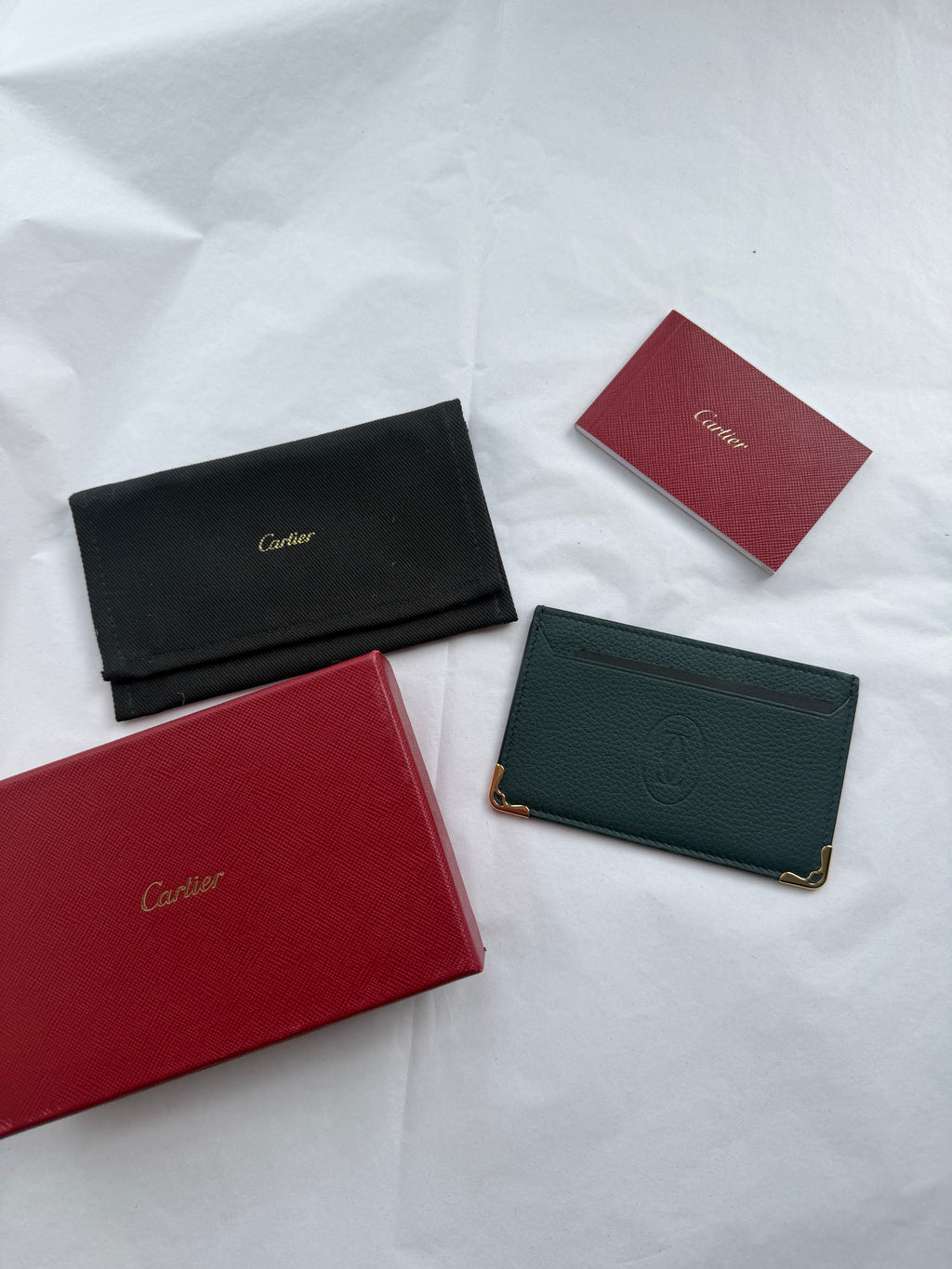 Cartier Emerald Green Card Holder