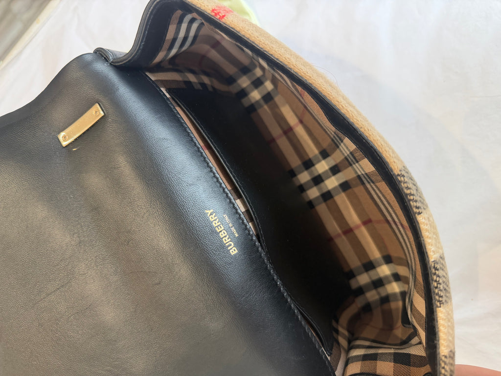 Burberry Cashmere Lola Mini Handbag