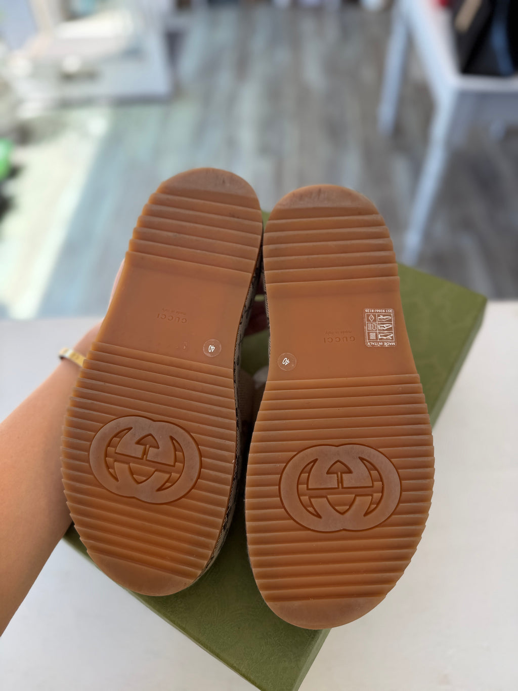 Gucci Platform Slide Sandals