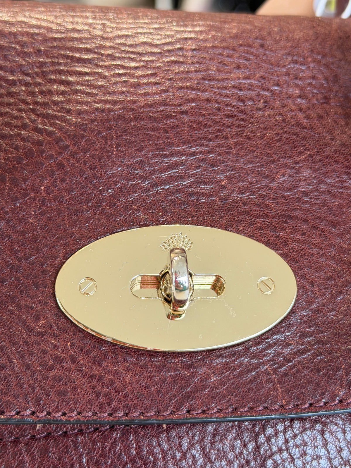 Mulberry Bayswater Small in Oxblood