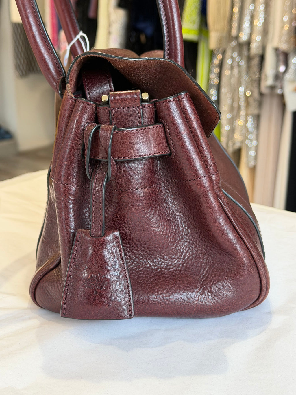 Mulberry Bayswater Small in Oxblood