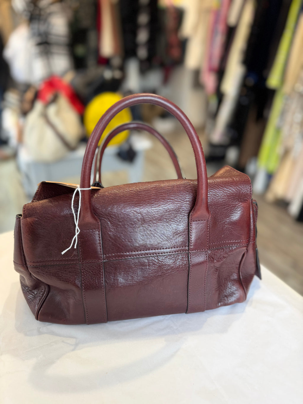 Mulberry Bayswater Small in Oxblood