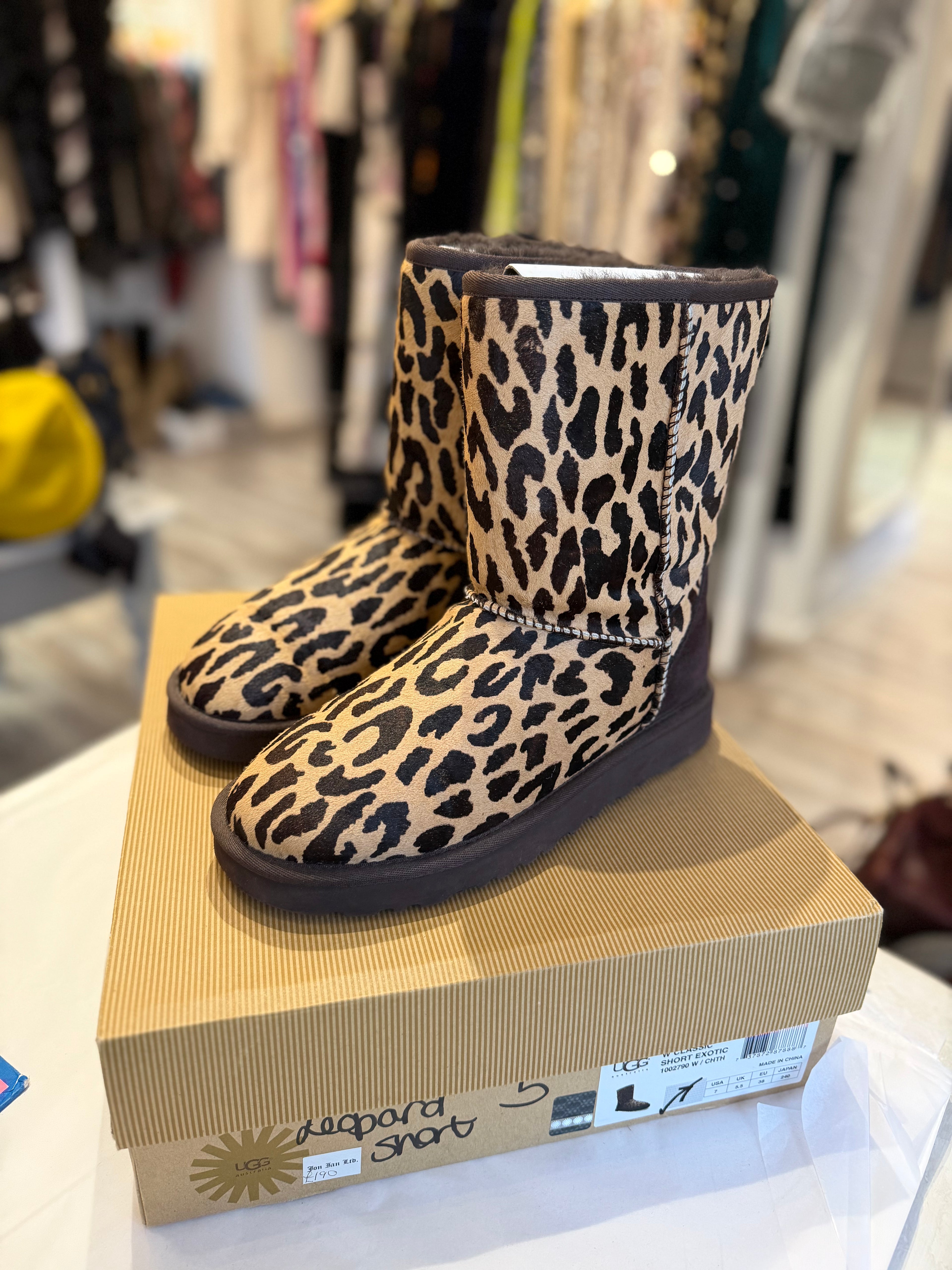 Leopard Print UGG